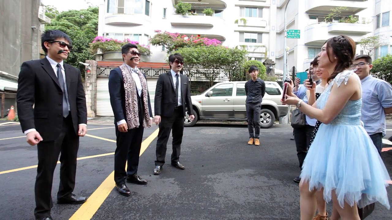 [台北大直典華婚宴會館]現代人闖關版也要跟的上潮流/PPAP洗腦歌闖關版