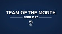 Depay and Mbappé in the Ligue 1 team of the month