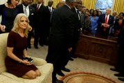 Kellyanne Conway explains controversial Oval Office sofa picture