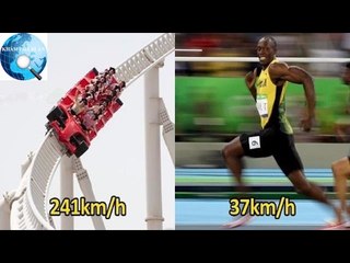 Những thứ nhanh nhất trên thế giới, đến nỗi bạn chẳng kịp nhìn