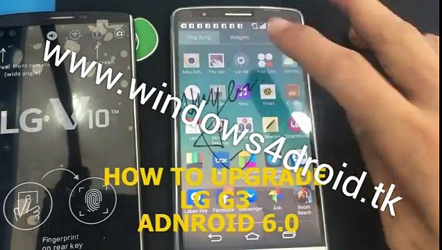 HOW TO UPGRADE LG G3 ANDROID 6 - FULL UPDATE LG G3