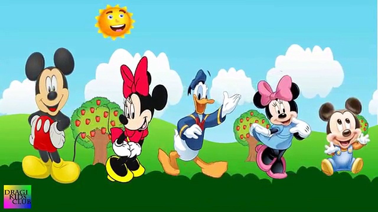 Mickey Mouse Transform Into Scooby-Doo Finger Family Songs - Daddy Finger Family Nursery R