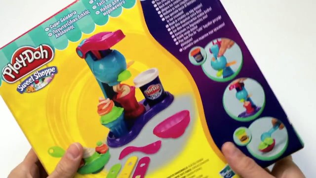 Play Doh Sweet Shoppe Play Doh Ice Creams Play doh Scoops DIY Ice Cream Cones, Popsicles and Sundaes