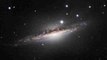 El Observatorio Europeo muestra el perfil de la galaxia NGC 1055, hermana mayor de la Vía Láctea