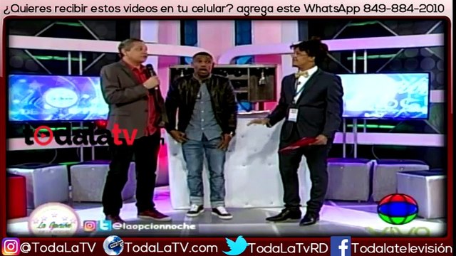Allen Gualarga (Gerald Ogando) trae sus preguntas inteligentes-La Opción De La Noche-Video