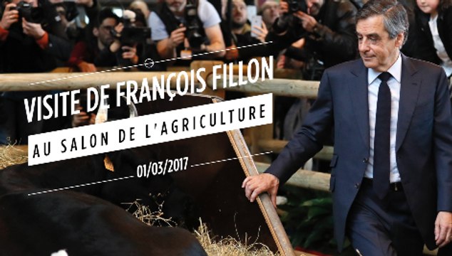 François Fillon au salon de l'agriculture