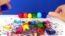 Confetti Surprise Eggs - Real Eggs!