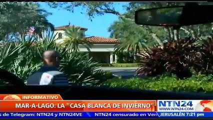 Trump ordenó construcción de helipuerto en una de sus propiedades que usa como residencia de descanso