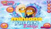 LOS MINIONS SE VISTEN DE ELSA Y ANNA FROZEN! - MINIONS MEET FROZEN SISTERS MINIONS FROZEN DESIGN!