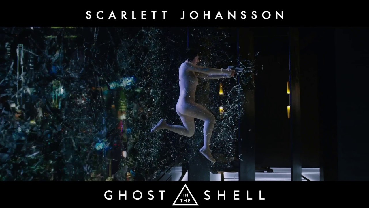 GHOST IN THE SHELL - Extrait "GLASS JUMP" (Scarlett Johansson) [au cinéma le 29 mars 2017] [Full HD,1920x1080]