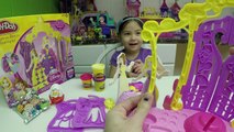 HUGE DISNEY PRINCESS PLAYDOH KINDER SURPRISE EGGS Princess Aurora Baby Doll Toys - Plastil