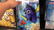 Walmart Toy Hunt Shopkins Easter Egg Disney Cars Nemo Finding Dory Cereal by FamilyToyReview