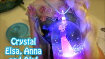 Disney Frozen la Nieve Glowbz la Luz y el Brillo Glitzi Globes! La Reine des Neiges Niños de BRICOLAJE Froz