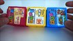 3 Surprize Qubes Despicable Me Minions, Barbie, Super Mario Candy Surprise Cubes