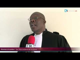 Attentat à la pudeur   Tyco tatoo condamné par le tribunal