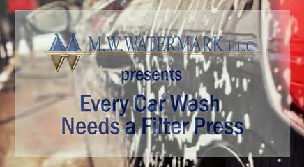 M.W. Watermark - Filter Press for Car Wash Water Recycling