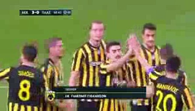 ΓΙΟΧΑΝΣΟΝ ΑΕΚ ΓΚΟΛ - ΑΕΚ 3-0 ΠΛΑΤΑΝΙΑΣ 01.03.2017 (HD)