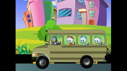 Easy Rhymes For Kids | The Wheels On The Bus English | Super Rhymes