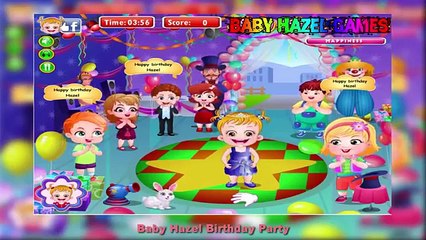 Baby Hazel Birthday Party- Baby Hazel Game Movie - Dora The Explorer