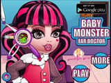 Great Baby Monster Ear Doctor Movie Episode-Doctor Caring Games-Baby Monster High Games