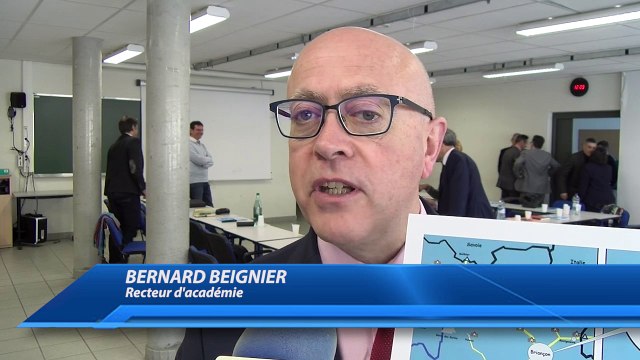 Hautes-Alpes : le recteur d'académie Bernard Beignier en visite à Briançon