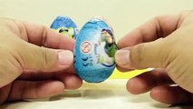 8 Kinder Surprise Eggs TOY STORY Monsters University DISNEY PRINCESS Angry Birds Easter Pi