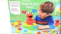 Play Doh Oyun hamuru Sesame Street Elmo Shape & Spin Unboxing - Oyuncak Tanıtımı Türkce