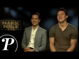 Channing Tatum et Matt Bomer en interview pour Magic Mike XXL