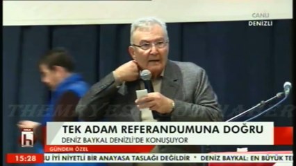 DENİZ BAYKAL DENİZLİ'DE KONUŞTU-26 ŞUBAT 2017-TEK ADAM REFERANDUMUNA DOĞRU