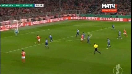 Robert Lewandowski Goal vs Schalke (1-0)