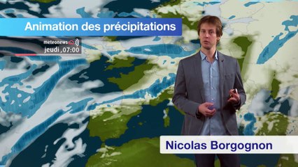Prévisions météo pour la journée du jeudi 2 mars