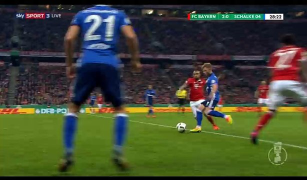 Robert Lewandowski Goal HD - Bayern Munich 3-0 Schalke - 01.03.2017