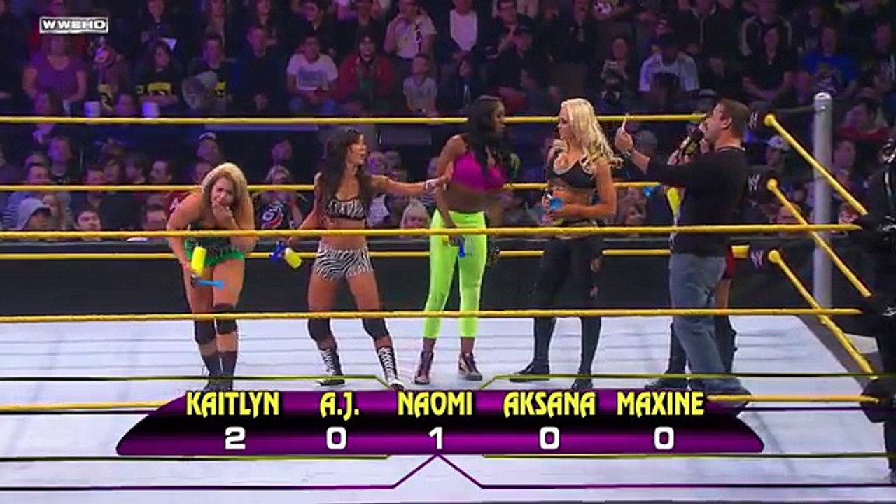 WWE NXT- NXT Rookie Diva Challenge- Who's That Body_