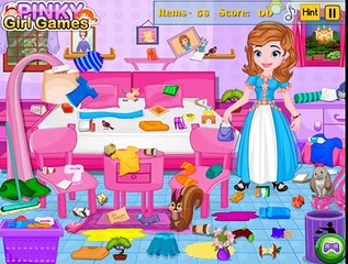 Princess Sofia Messy Bedroom Cleaning - Best Baby Games For Girls