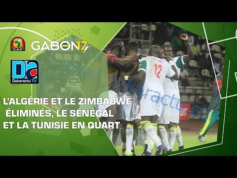 L'algérie et le Zimbabwé éliminés, le Sénégal et la Tunisie en quart
