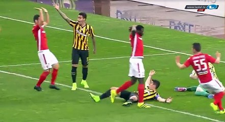 ΑΕΚ-ΠΛΑΤΑΝΙΑΣ 1-0 ΤΟ ΠΕΝΑΛΤΙ ΚΑΙ Η ΑΠΟΒΟΛΗ ΜΠΑΝΑΝΑ