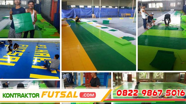Kontraktor Lapangan Olahraga | Harga Matras Futsal Per Meter | WA +62 813 1888 3437