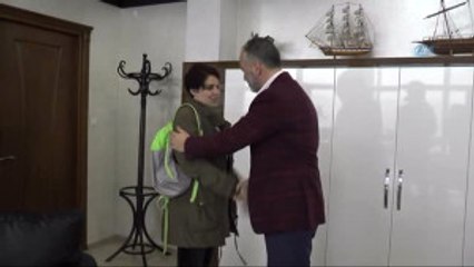 Kahraman Başkan, Kurtardığı Dalgıç ile Buluştu