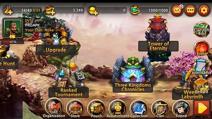 Heroes of 3 Kingdoms Gameplay Android / iOS