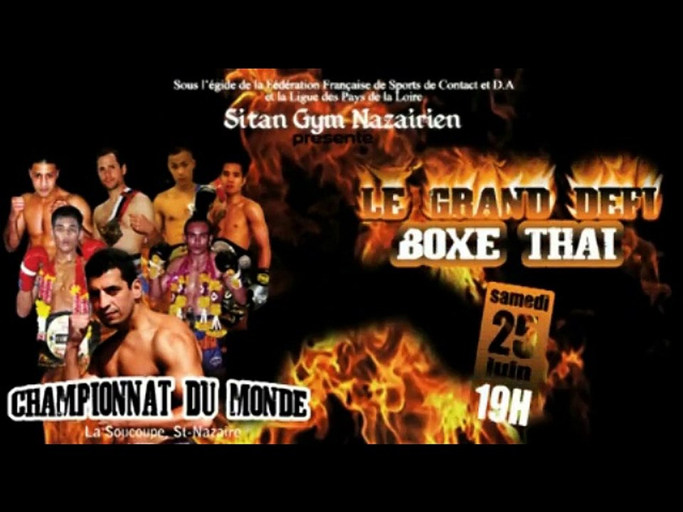 BOXE THAI : championnat du monde sitangym