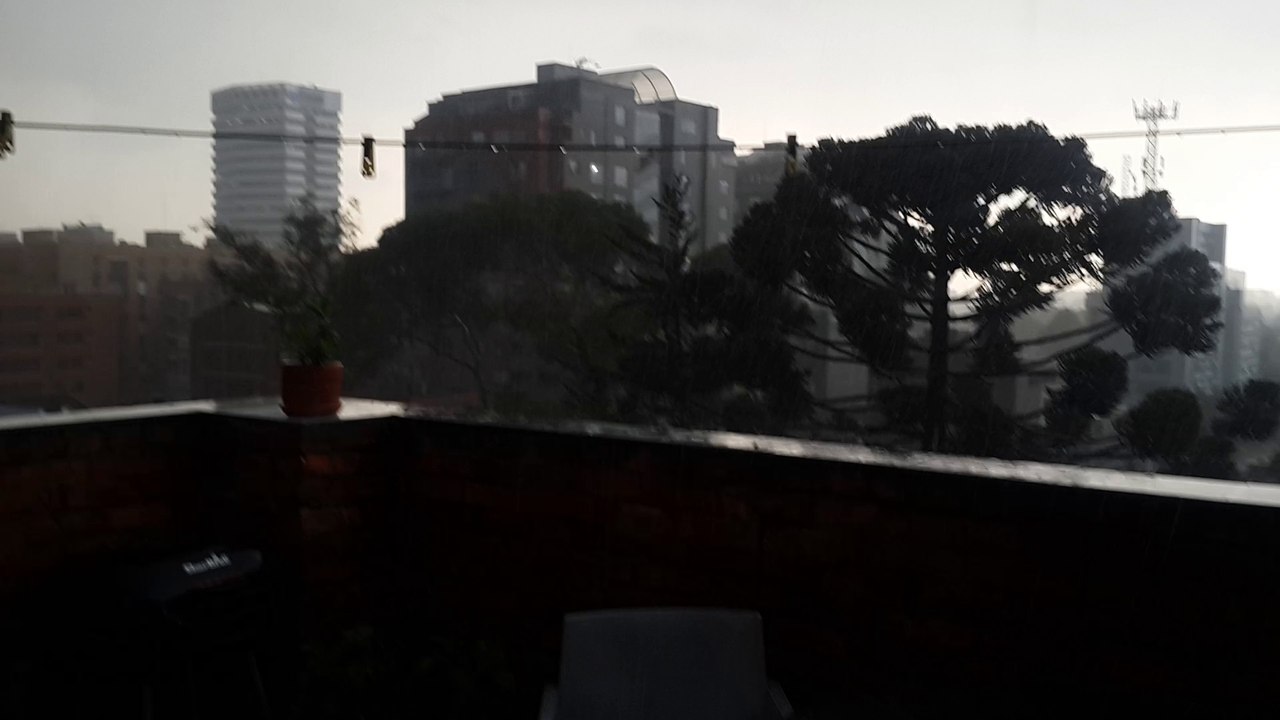 retour pluie Bogota
