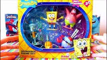 Spongebob Squarepants Figure Set Unboxing - Patrick Star, Squidward Tentacles, Sandy Cheeks Krabs