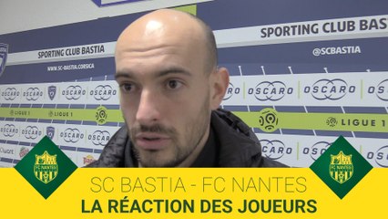 SCB-FCN : la réaction des joueurs