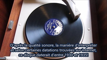 Primivox - Exil d'amour - Capitol Dance Orchestra  (78t Je disque je veux)