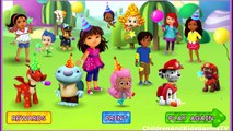 Party Racers Dora and Friends,Wallykazam,PAW Patrol and Bubble Guppies Kids Games Full HD