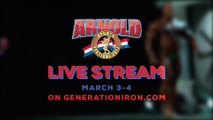 Watch Generation Iron's Arnold Classic 2017 Live Stream | Kai Greene Announcement