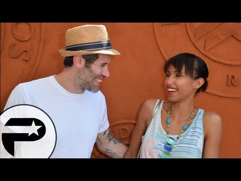 Sonia Rolland et Jalil Lespert rayonnent de bonheur à Rolland Garros.