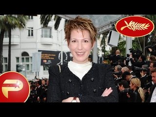 Cannes 2015 - Natacha Polony avec son mari monte les marches