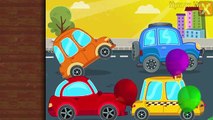 Camiones y Coches de niños : Niños de Rompecabezas de camiones de Bomberos, coche de policía, una ambulancia de la Calle Cinco