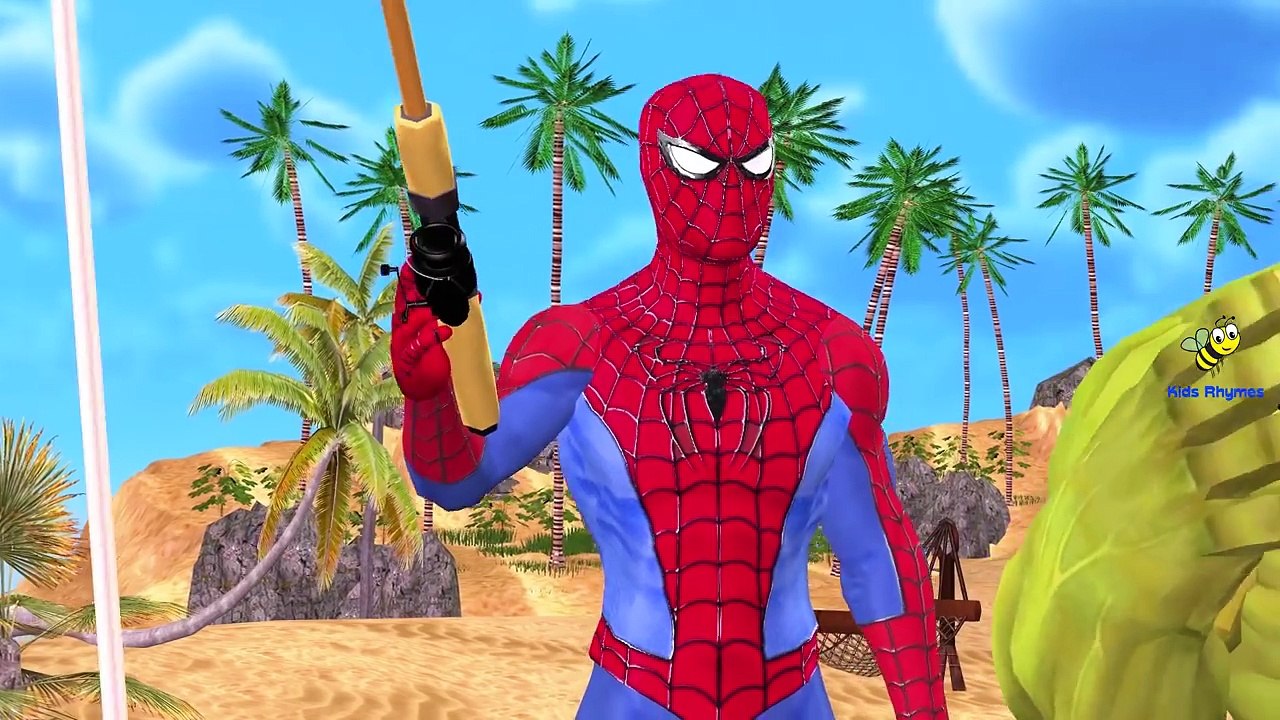 spiderman and elsa kiss cartoon prank w/ Joker - finger family nursery rhymes